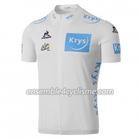 Maillot Cyclisme Blanc 2016 Tour De France